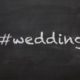 hashtag del matrimonio